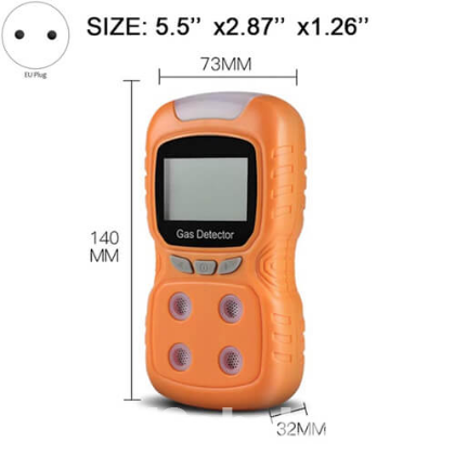 4in1 Gas Detector Oxygen,Hydrogen Sulfide,Carbon Monoxide